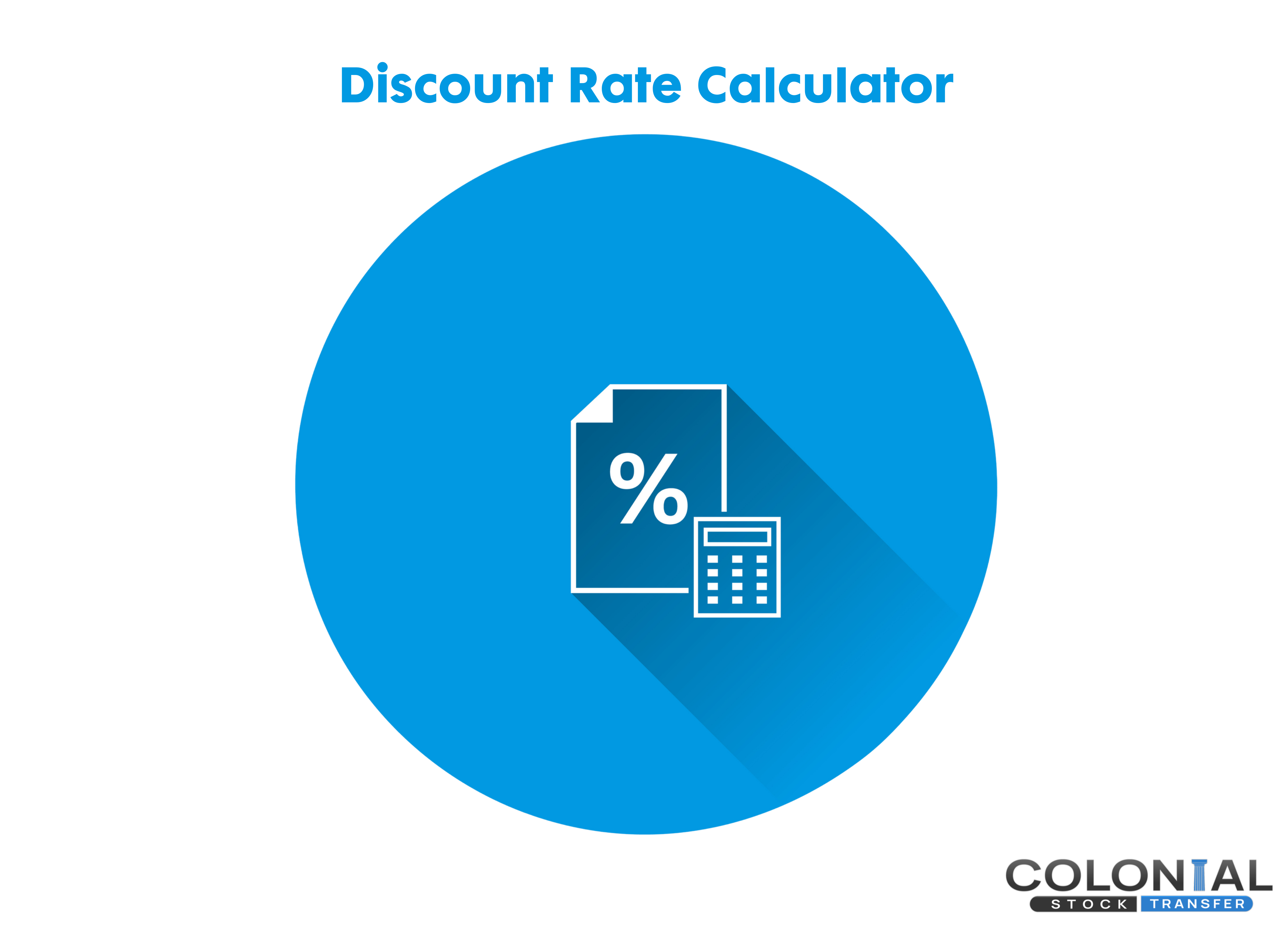 Discount Rate Calculator Using WACC Formula Colonial Stock