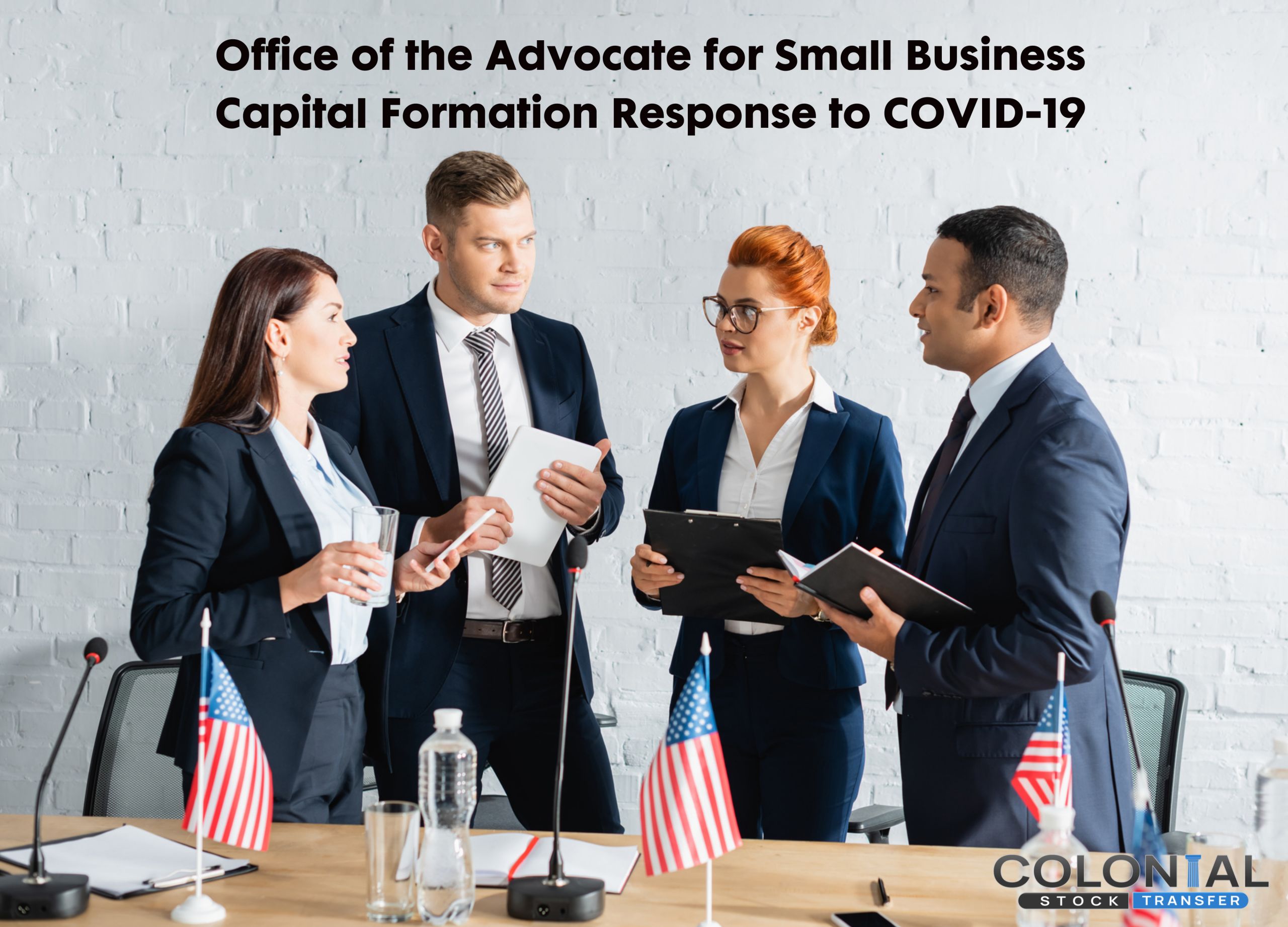 Office of the Advocate for Small Business Capital Formation Response to COVID-19