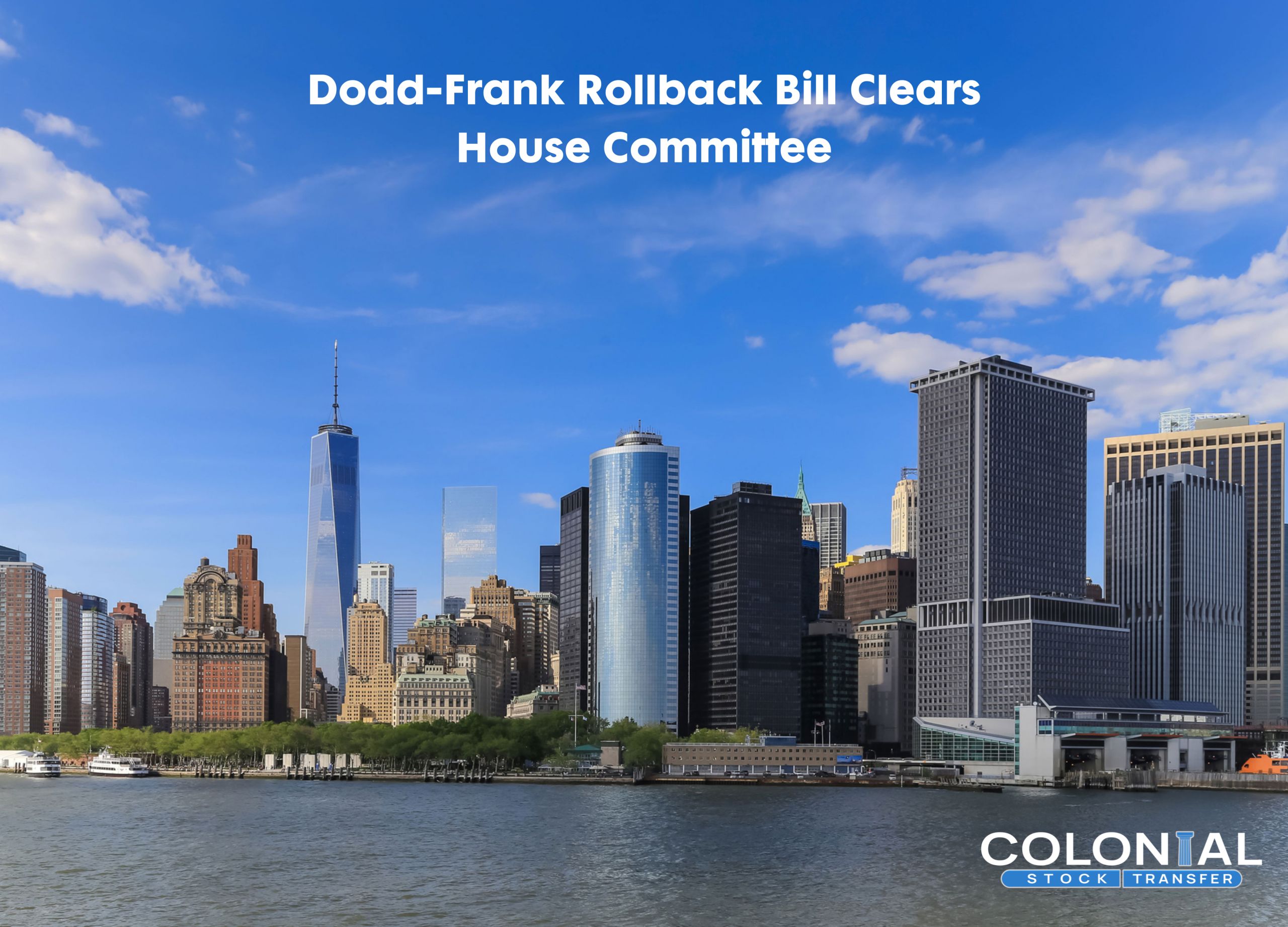 Dodd-Frank Rollback Bill Clears House Committee