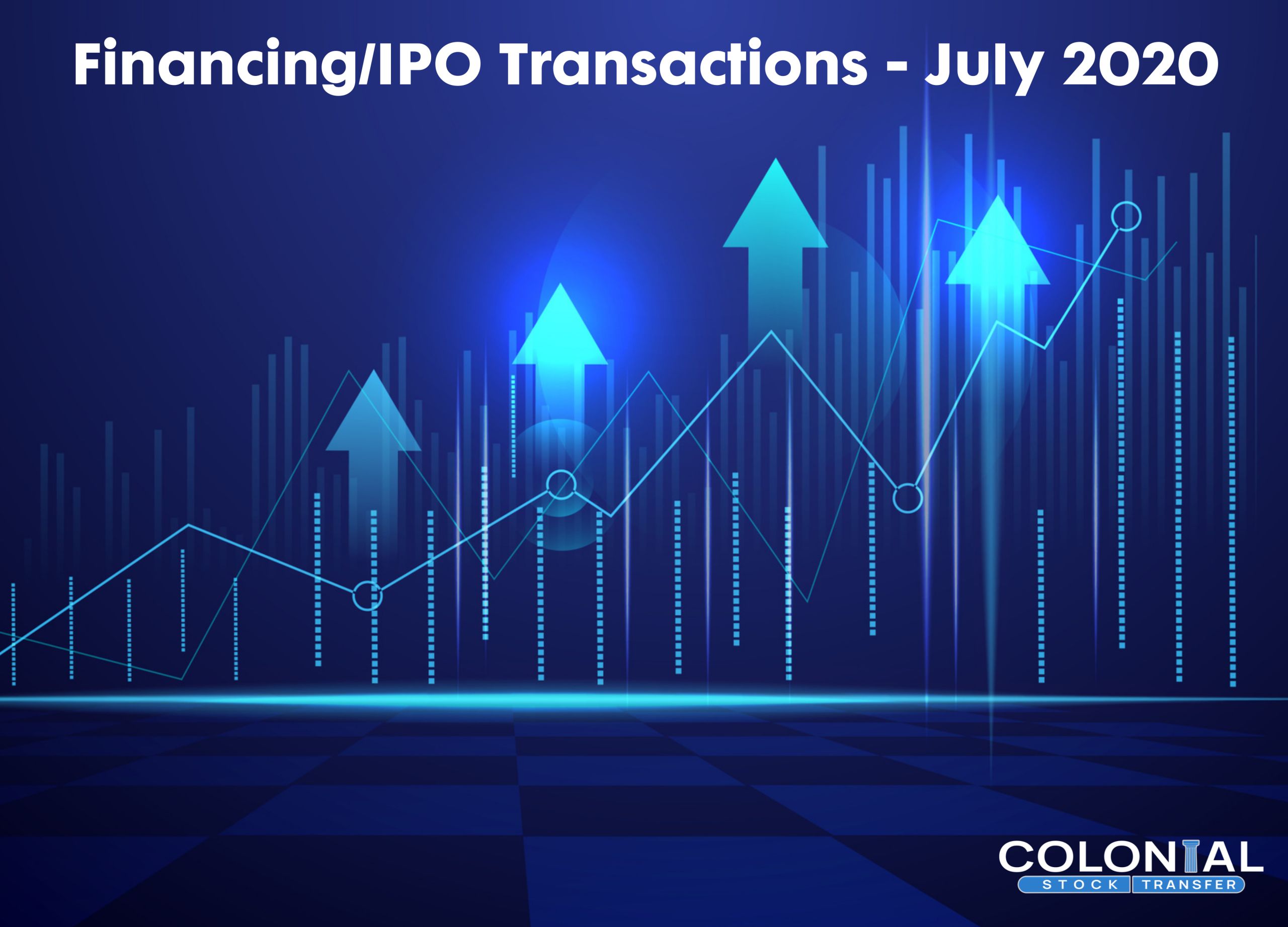 Financing/IPO Transactions – July 2020