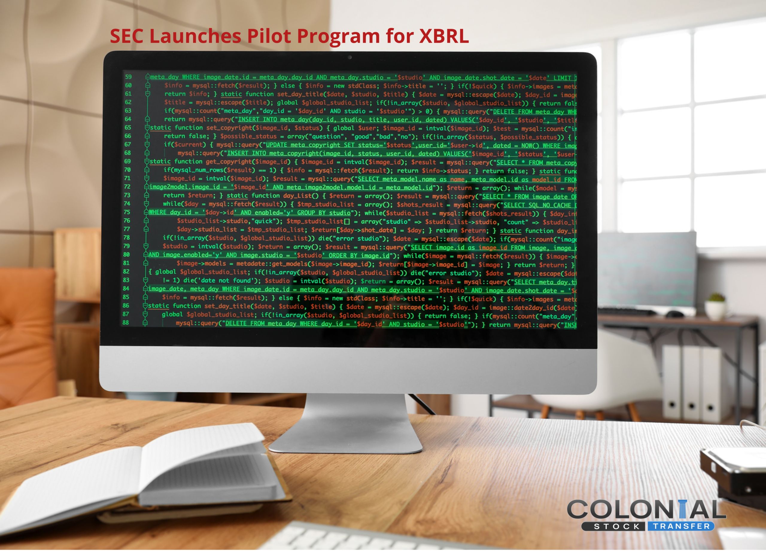SEC Launches Pilot Program for XBRL