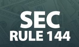 What is Rule 144 restricted stock?